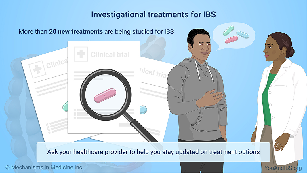 Investigational treatments for IBS